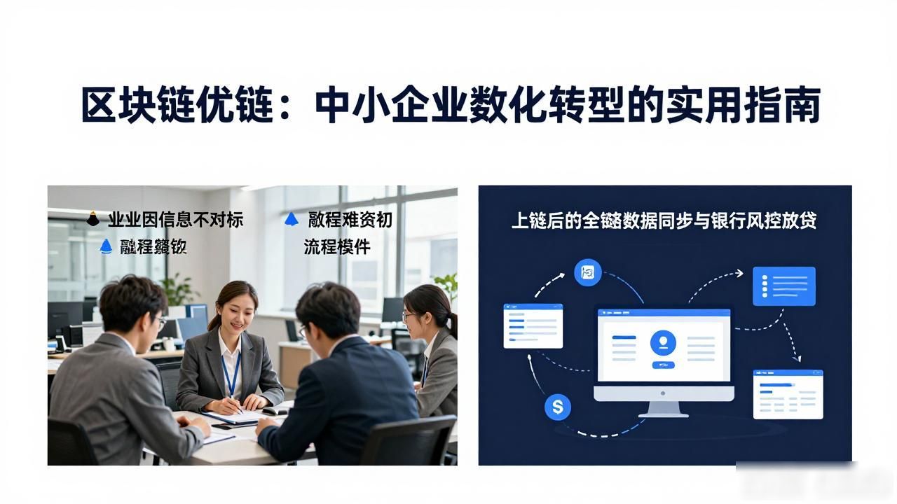 中小企业区块链解决方案_区块链 优链_优链去中心化数据协作
